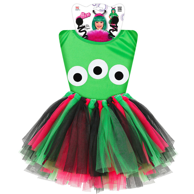Costume Halloween Alien 3 pezzi