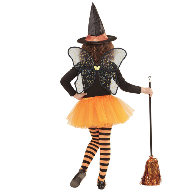 Set di accessori per Halloween Bambino Strega 3 pezzi