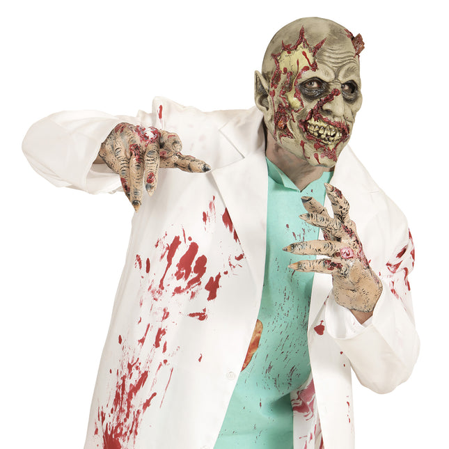 Maschera di Halloween Laboratorio Zombie