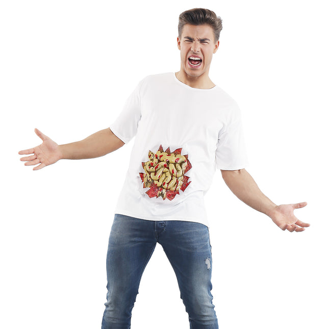 Camicia Halloween Intestini da uomo