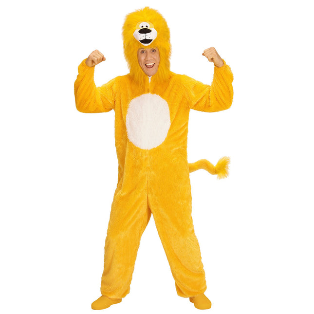 LEONE GIALLO PLUSHE, XL 190CM