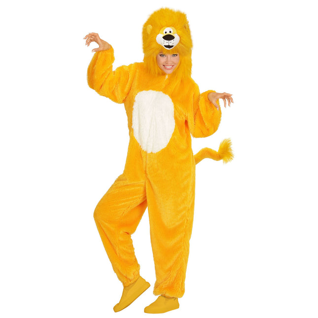 LEONE GIALLO PLUSHE, XL 190CM
