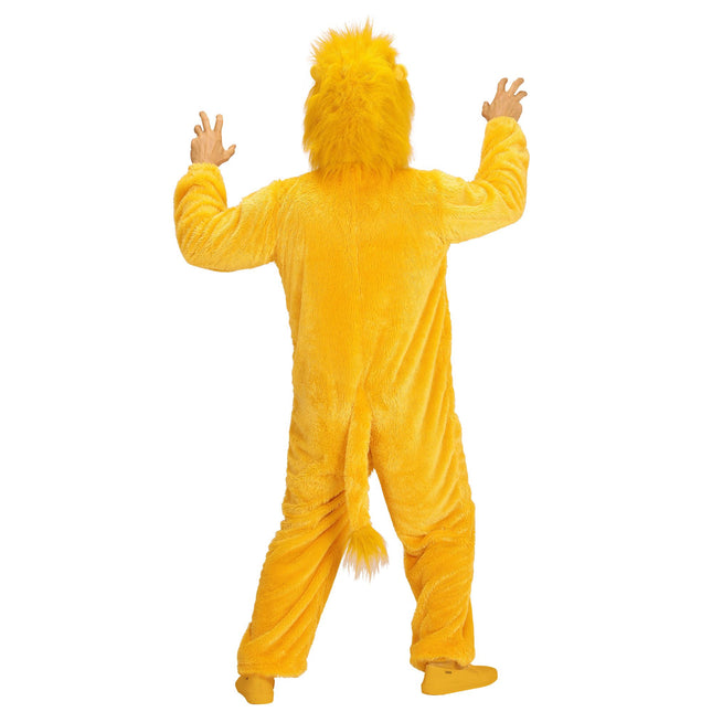 LEONE GIALLO PLUSHE, XL 190CM