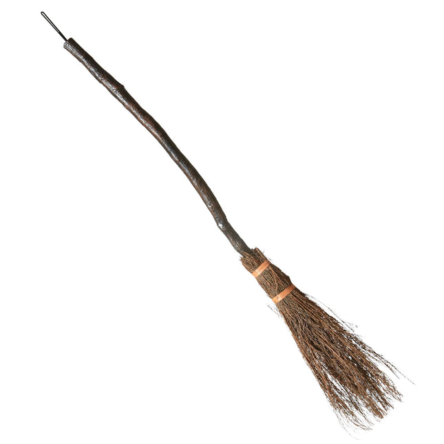 Scopa della strega marrone 90 cm