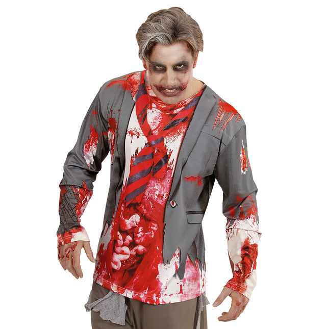 T-SHIRT MANICHE LUNGHE UOMO ZOMBIE