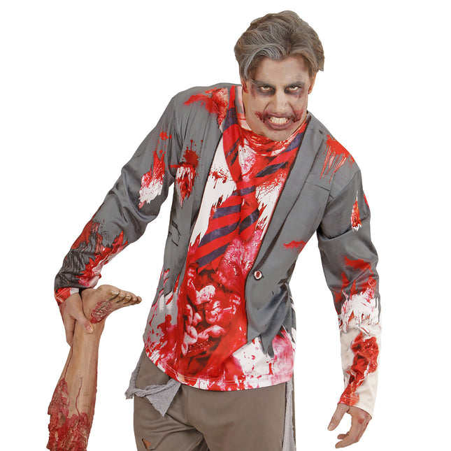 T-SHIRT MANICHE LUNGHE UOMO ZOMBIE