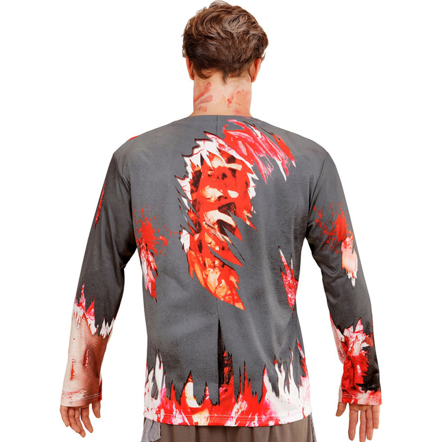 T-SHIRT MANICHE LUNGHE UOMO ZOMBIE