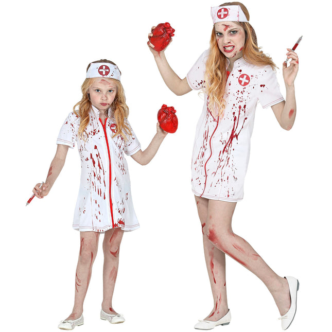 Costume da infermiera bambina 2 pezzi
