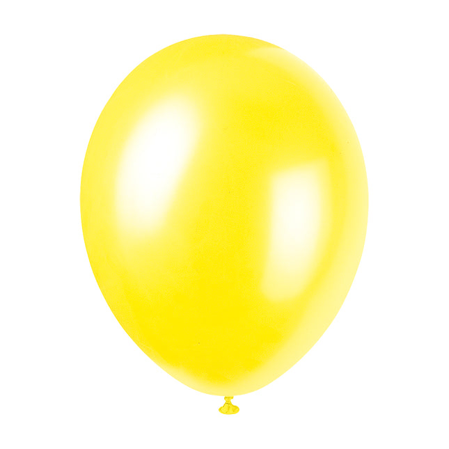 12" Palloncini perlati Premium, 8ct - Giallo Cajun