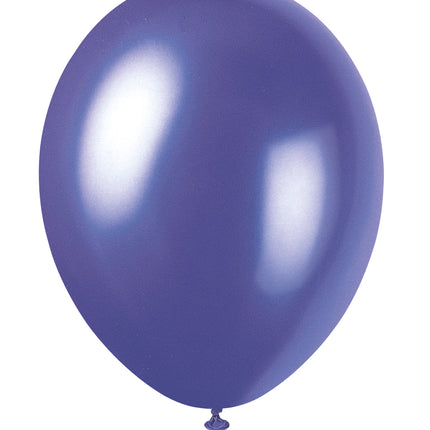 Palloncini viola lucidi 30cm 10pz