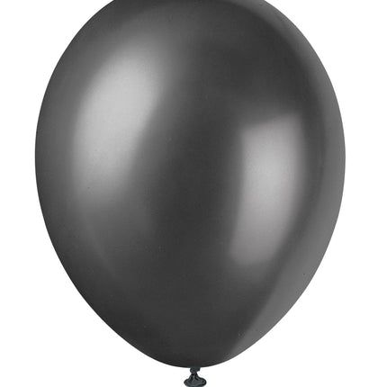 Palloncini neri Ink Gloss 30cm 10pz