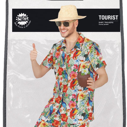 Costume Hawaii Uomo 2 pezzi