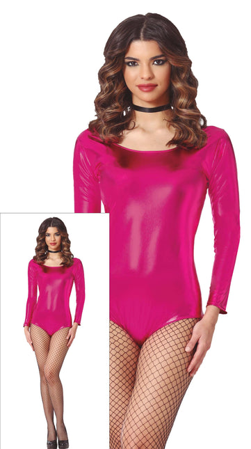 Costume da ballo Fucsia Ladies Metallic