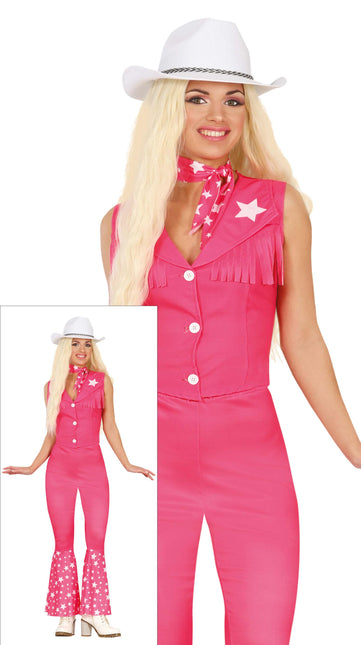 Costume da Cowgirl Rosa Donna
