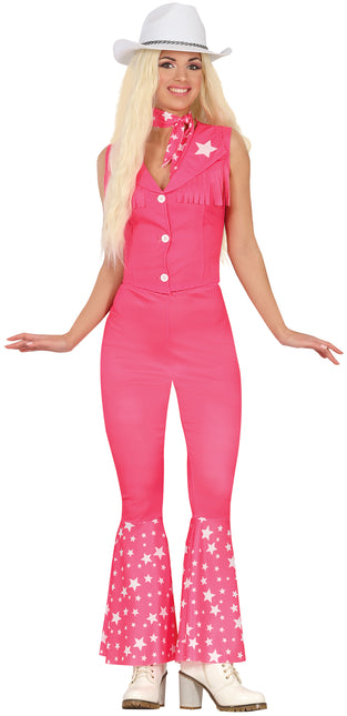 Costume da Cowgirl Rosa Donna