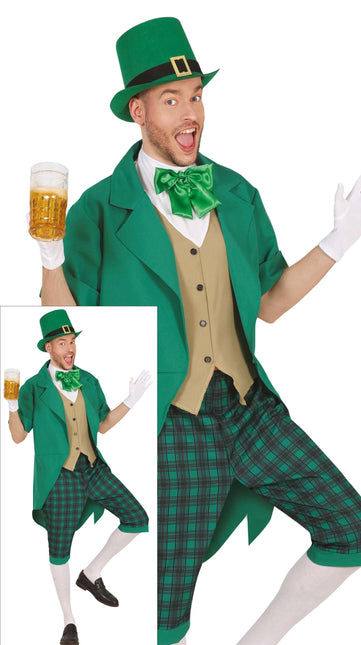 St. Costume di San Patrizio Uomo Verde