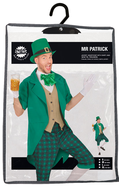 St. Costume di San Patrizio Uomo Verde