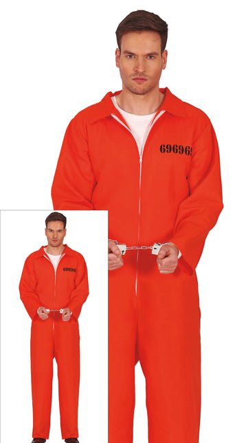 Tuta Villain Arancione Uomo