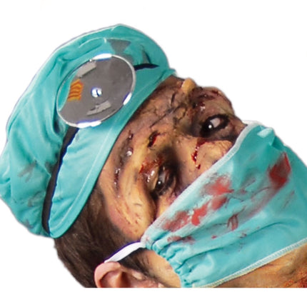 Costume Halloween da zombie uomo chirurgo