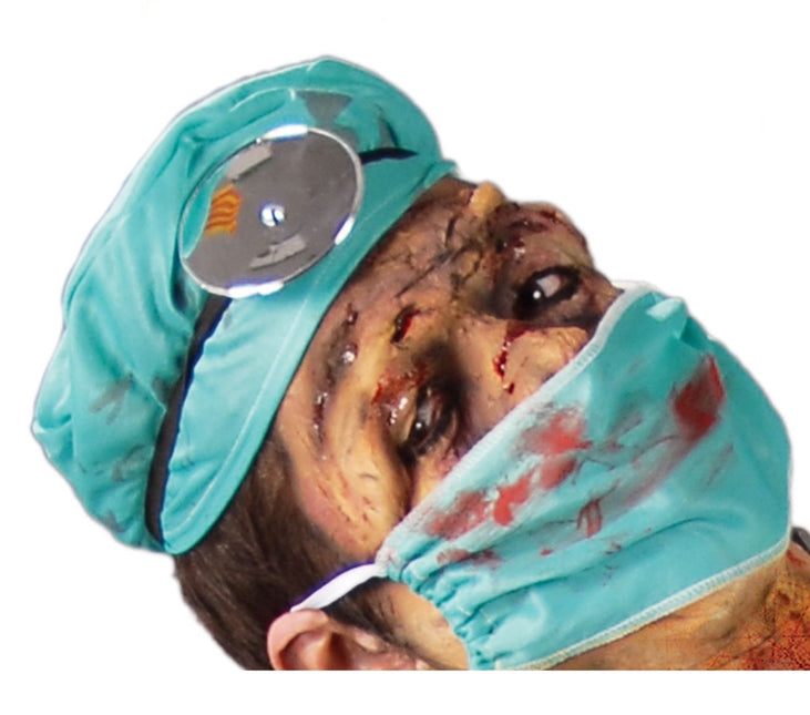 Costume Halloween da zombie uomo chirurgo