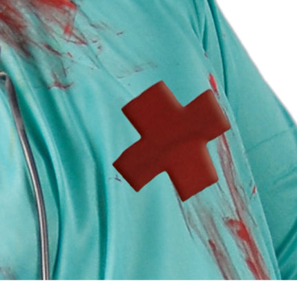 Costume Halloween da zombie uomo chirurgo