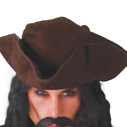 Costume da pirata marrone