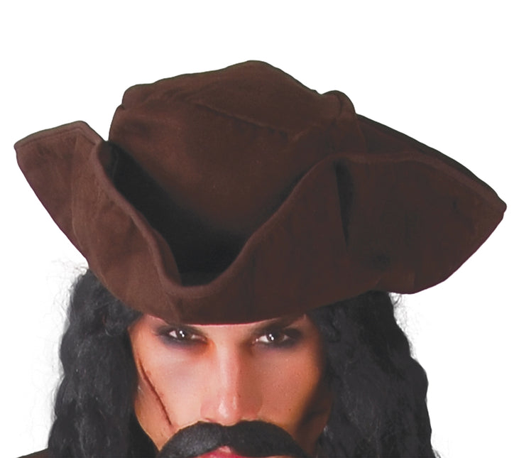 Costume da pirata marrone