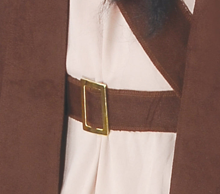 Costume da pirata marrone