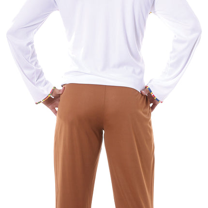 Costume Hippie Marrone