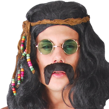 Costume Hippie Marrone