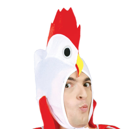 Tuta di pollo bianca