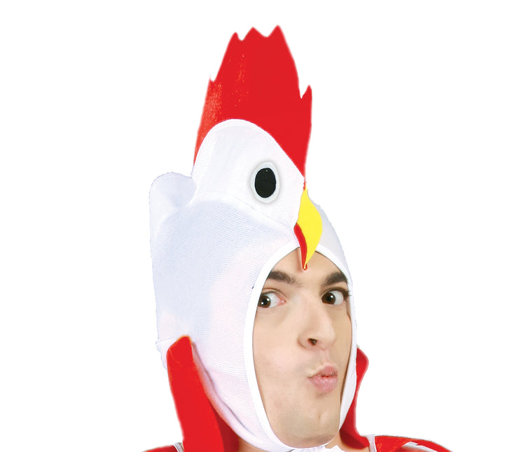 Tuta di pollo bianca