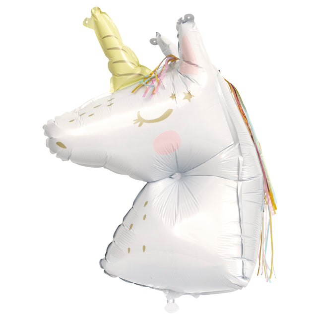 Palloncino ad elio Unicorno vuoto 65 cm