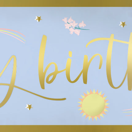 Striscione di buon compleanno Unicorno