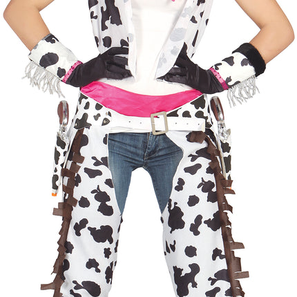 Costume da cowgirl rosa