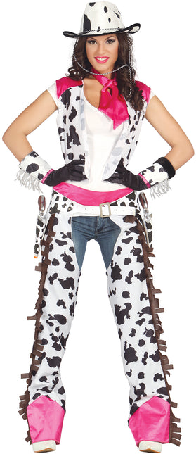 Costume da cowgirl rosa