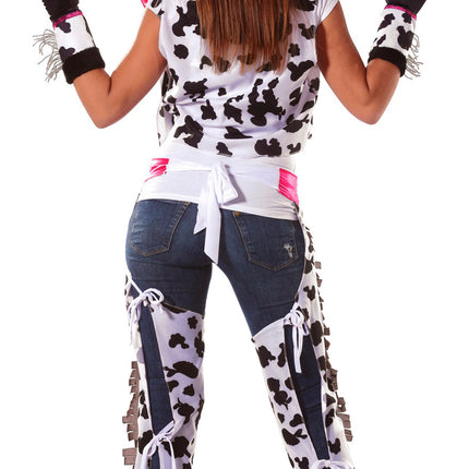 Costume da cowgirl rosa