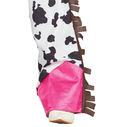Costume da cowgirl rosa
