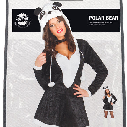 Vestito da panda