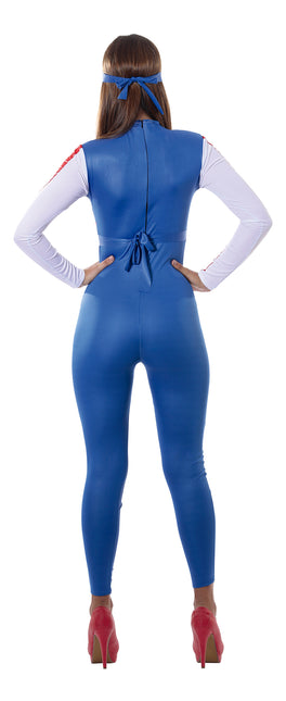 Costume da supereroe America Donna