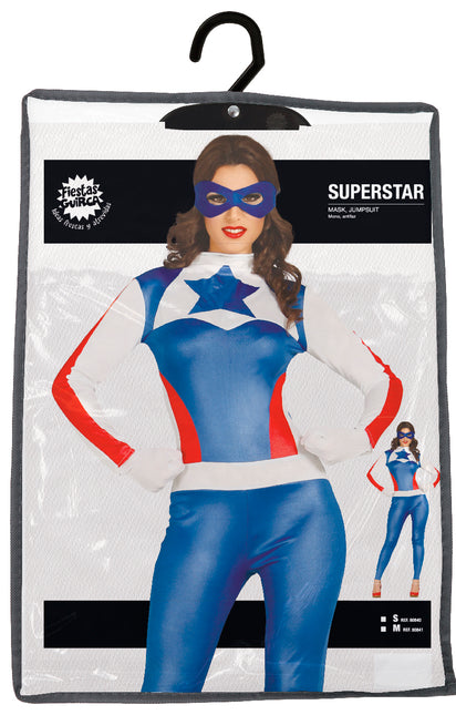 Costume da supereroe America Donna