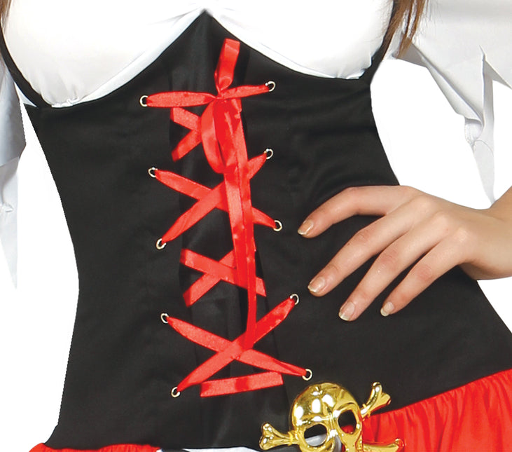 Piratesuit Donna Rosso Deluxe