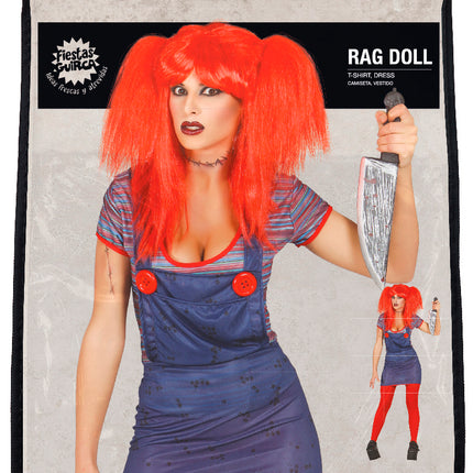 Costume da bambola di pezza da donna
