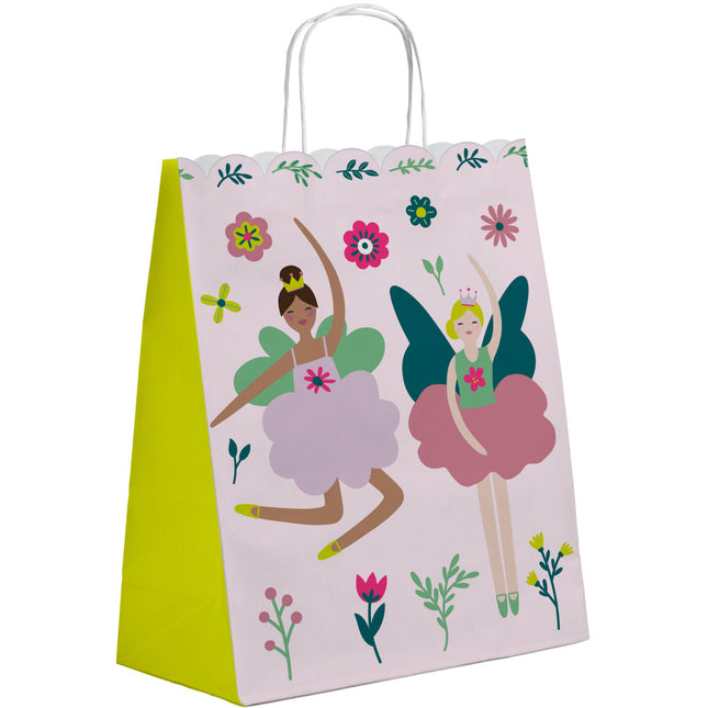 Sacchetto regalo Ballerina di carta 27cm 6pz
