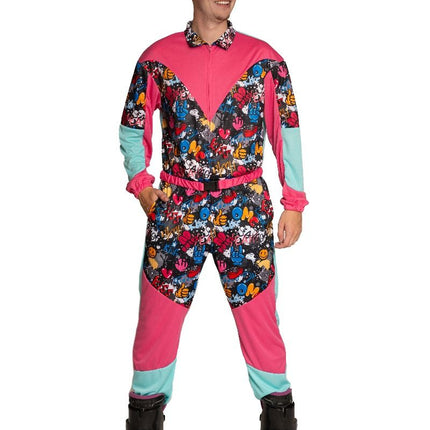 80's Skipak met Bril Funky – Unisex van Partychimp koop je bij Partywinkel