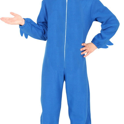 Costume da volpe per bambino blu