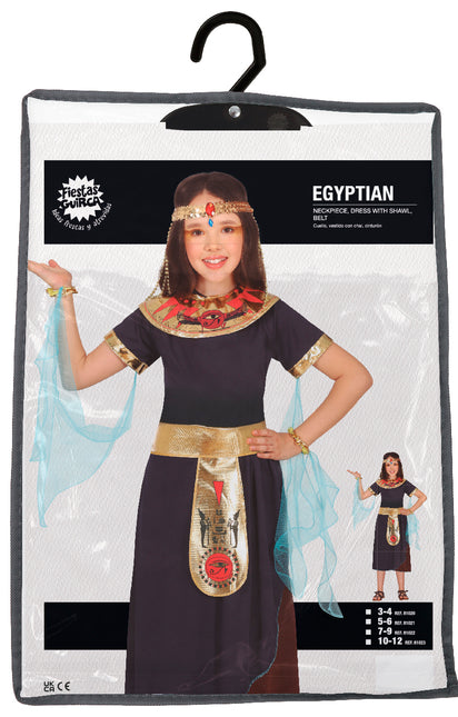 Costume da Cleopatra Ragazza Nera