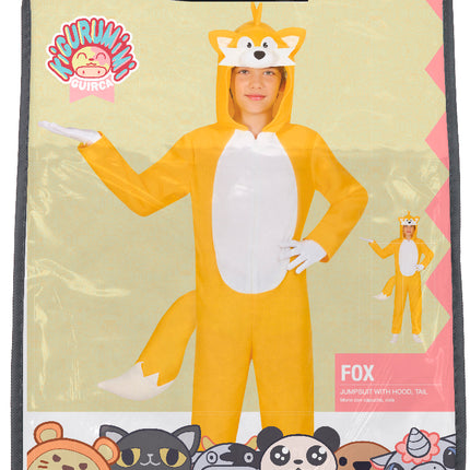 Costume da volpe giallo bambino