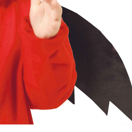 Costume da Diavolo per Halloween Bambino Rosso Nero
