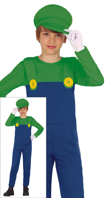 Costume Super Mario Ragazzo Luigi